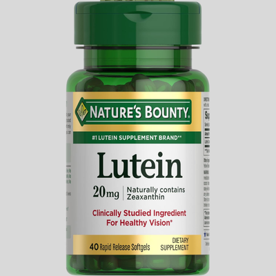 Nature's Bounty Lutein Pills, Eye Health Supplements and Vitamins