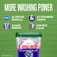 Cascade Platinum Plus Dishwasher Pods