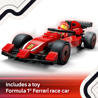 LEGO City F1 Pit Stop & Pit Crew with Ferrari Car Toy