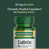 Nature's Bounty Lutein Pills, Eye Health Supplements and Vitamins