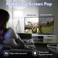 Luminoodle Bias Lighting, Backlight Kit for Monitors