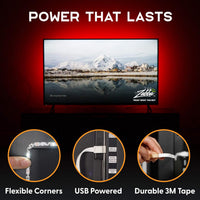 Power Practical LED Lights for TV in Living Room or Bedroom