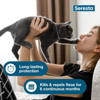 Seresto Cat Vet-Recommended Flea & Tick Treatment